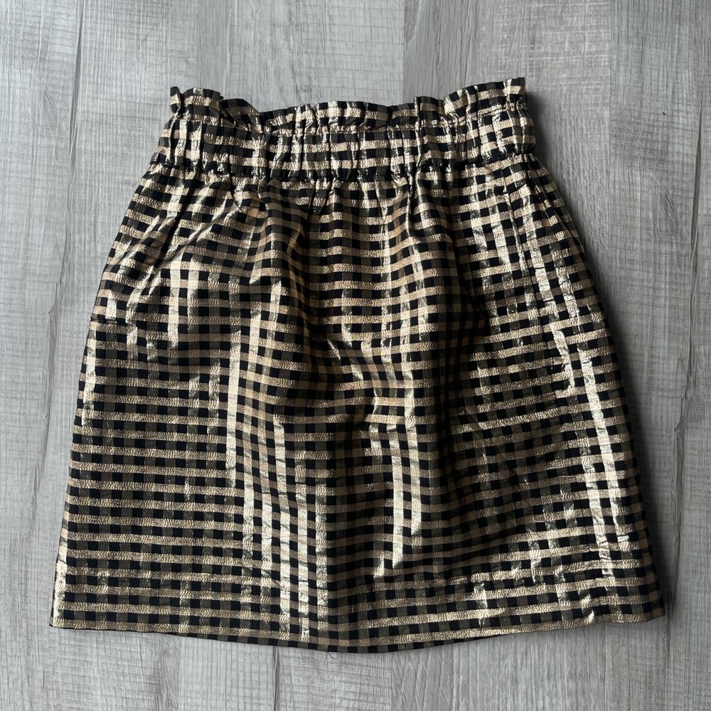 NWT J.Crew Factory gorgeous paperback skirt, size XXS. - Picture 3 of 11